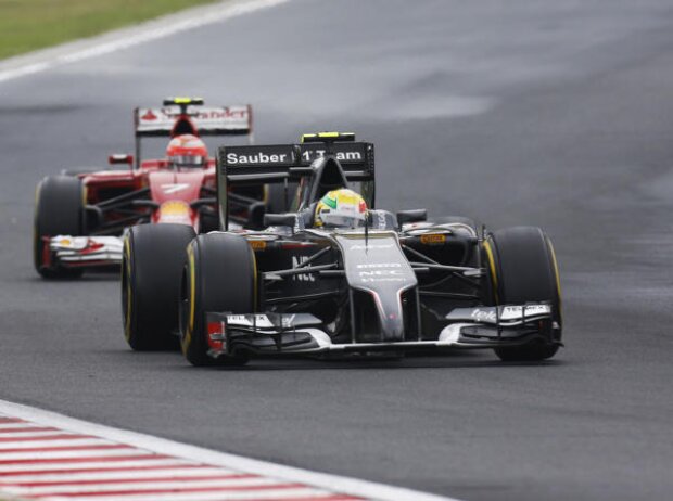 Esteban Gutierrez, Kimi Räikkönen Esteban Gutierrez, Kimi Räikkönen