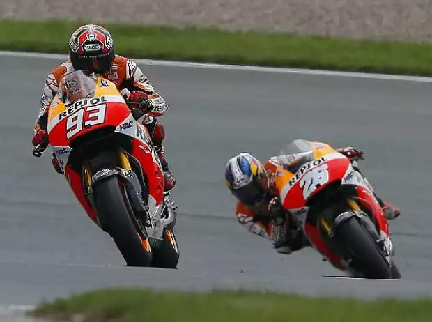 Marc Marquez, Daniel Pedrosa Titel-Bild zur News: Marc Marquez, Daniel Pedrosa