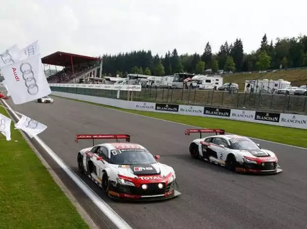 Laurens Vanthoor, Markus Winkelhock, Rene Rast Titel-Bild zur News: Laurens Vanthoor, Markus Winkelhock, Rene Rast