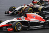 Bild zum Inhalt: Maldonado kollidiert mit Bianchi: Kopfschütteln bei Marussia