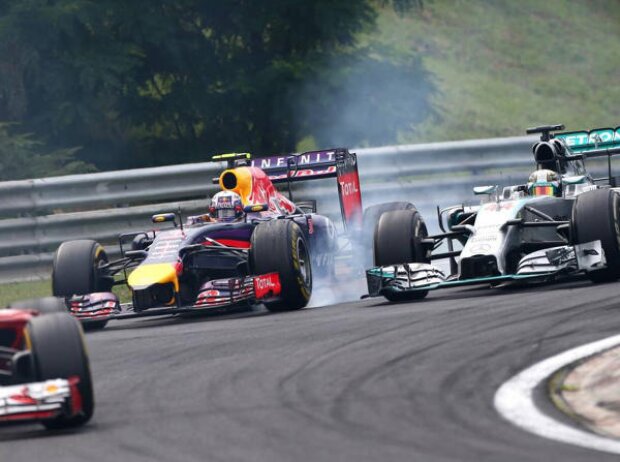 Daniel Ricciardo, Lewis Hamilton