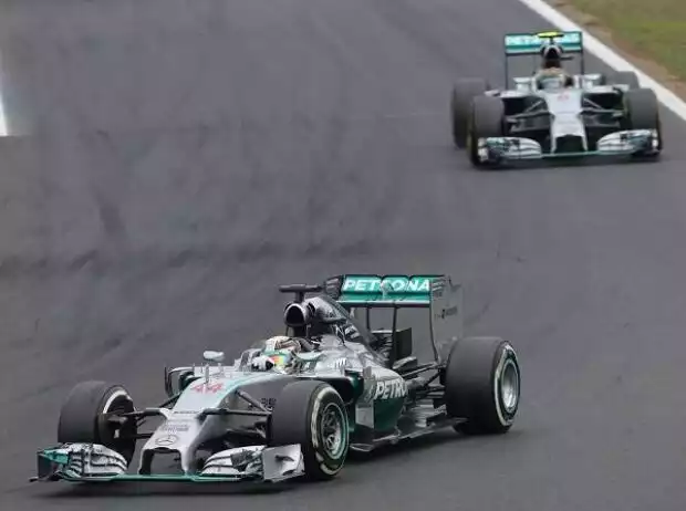 Lewis Hamilton, Nico Rosberg Titel-Bild zur News: Lewis Hamilton, Nico Rosberg