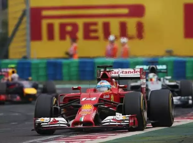 Fernando Alonso, Lewis Hamilton, Daniel Ricciardo Titel-Bild zur News: Fernando Alonso, Lewis Hamilton, Daniel Ricciardo