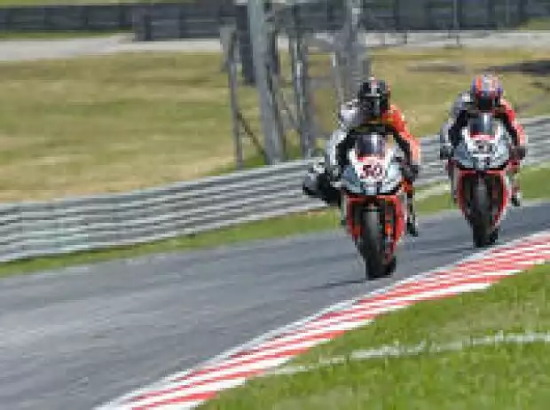 Sylvain Guintoli, Marco Melandri Titel-Bild zur News: Sylvain Guintoli, Marco Melandri
