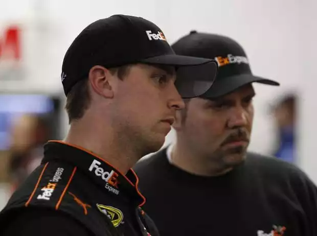 Denny Hamlin, Joe Gibbs Titel-Bild zur News: Denny Hamlin, Joe Gibbs