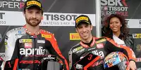 Bild zum Inhalt: Teamorder bei Aprilia? "Es gibt noch viele Punkte zu holen"