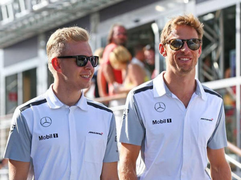 Kevin Magnussen, Jenson Button