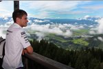 Marco Wittmann (RMG-BMW) genießt die Aussicht