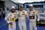 Timo Glock (MTEK-BMW), Robert Wickens (HWA-Mercedes 2) und Marco Wittmann (RMG-BMW) 