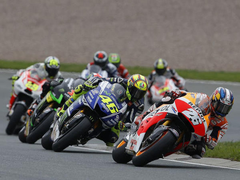 Daniel Pedrosa, Valentino Rossi