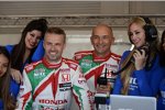 Tiago Monteiro und Gabriele Tarquini (Honda) 