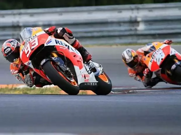Marc Marquez, Daniel Pedrosa Titel-Bild zur News: Marc Marquez, Daniel Pedrosa