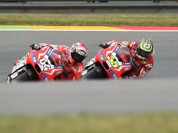 Cal Crutchlow, Andrea Dovizioso Titel-Bild zur News: Cal Crutchlow, Andrea Dovizioso