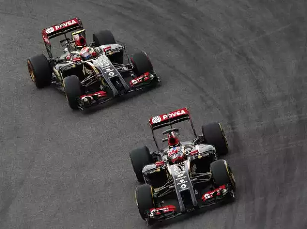 Romain Grosjean, Pastor Maldonado Titel-Bild zur News: Romain Grosjean, Pastor Maldonado