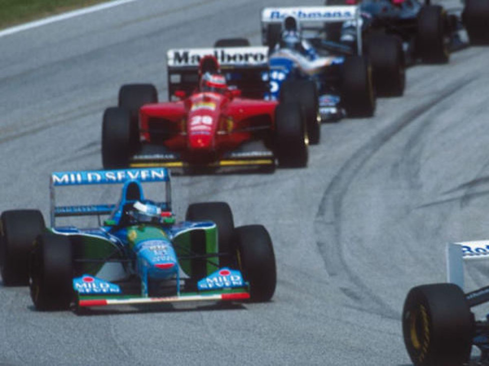 Michael Schumacher, Gerhard Berger