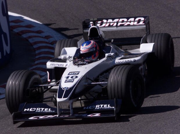 Jenson Button in Spa 2000 im Williams-BMW