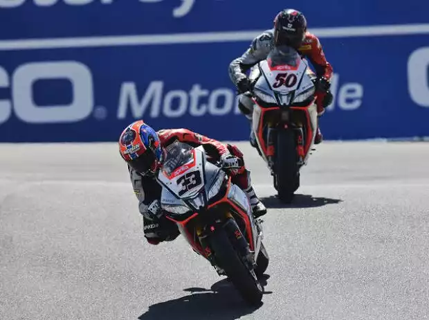 Sylvain Guintoli, Marco Melandri Titel-Bild zur News: Sylvain Guintoli, Marco Melandri