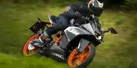 Bild zum Inhalt: KTM RC 125 kommt serienmäßig mit ABS