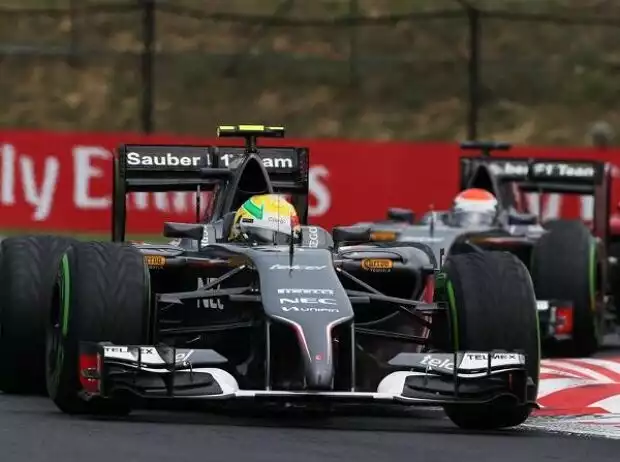 Esteban Gutierrez, Adrian Sutil Titel-Bild zur News: Esteban Gutierrez, Adrian Sutil