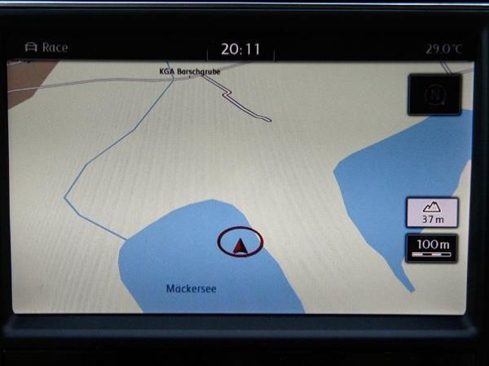 Volkswagen Golf R: Leichte Orientierungsschwäche beim Navi