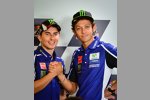 Bis 2016 ein Team: Jorge Lorenzo und Valentino Rossi