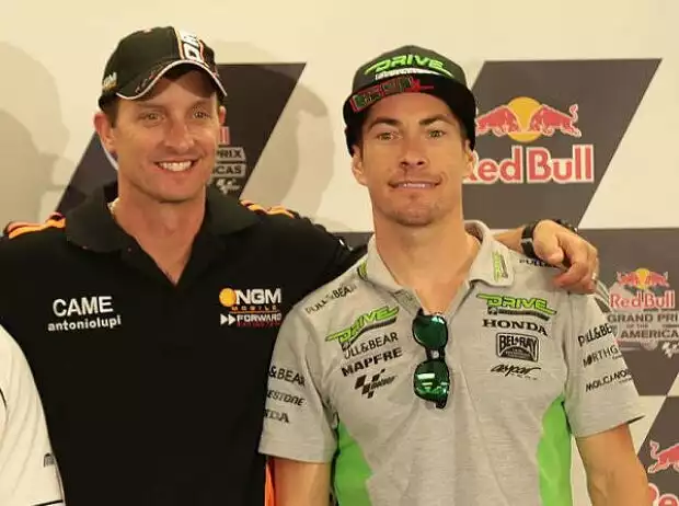 Titel-Bild zur News: Josh Herrin, Colin Edwards, Nicky Hayden
