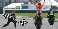 Bild zum Inhalt: Zehnter Sieg: Marquez triumphiert in Indianapolis
