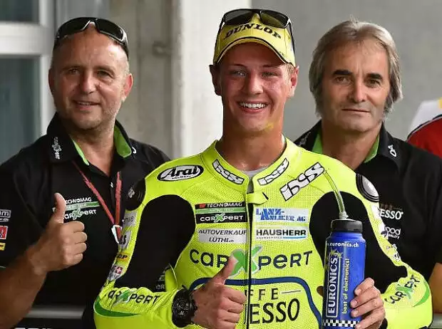 Dominique Aegerter Titel-Bild zur News: Dominique Aegerter