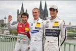 Mike Rockenfeller, Maxime Martin und Christian Vietoris 