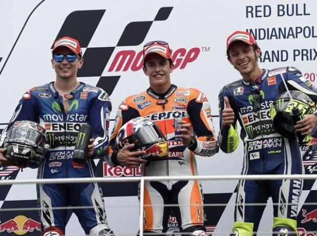 Valentino Rossi, Jorge Lorenzo, Marc Marquez