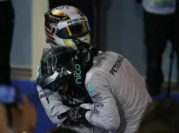 Lewis Hamilton, Nico Rosberg Titel-Bild zur News: Lewis Hamilton, Nico Rosberg