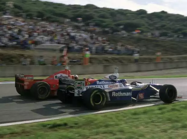 Michael Schumacher, Jacques Villeneuve Titel-Bild zur News: Michael Schumacher, Jacques Villeneuve