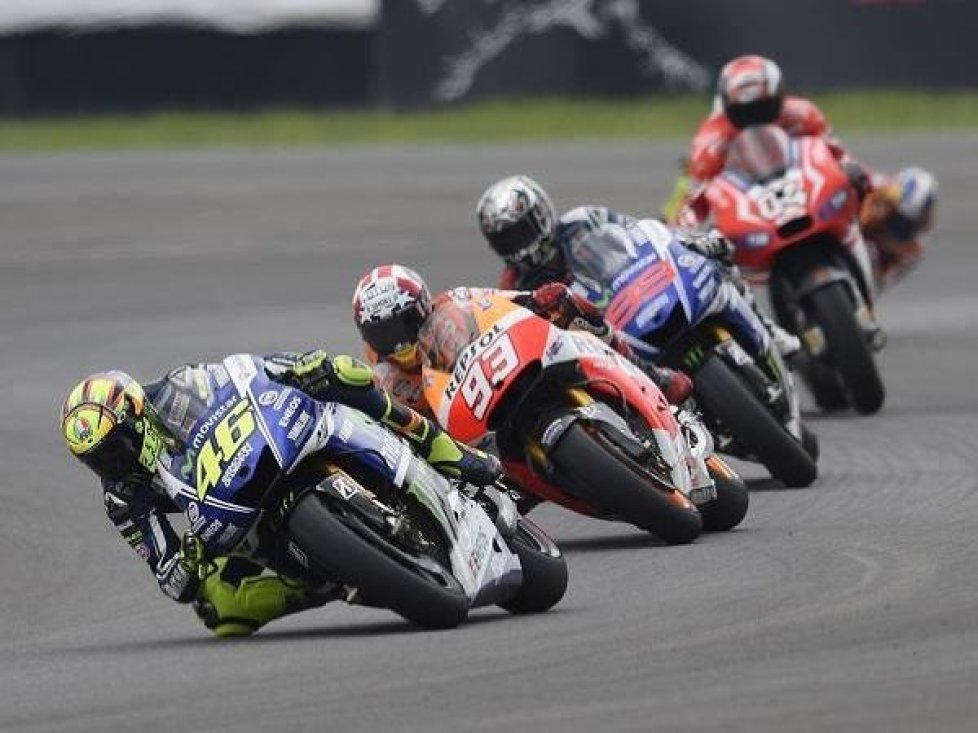 Valentino Rossi, Jorge Lorenzo, Marc Marquez