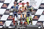 Jorge Lorenzo Marc Marquez und Valentino Rossi 