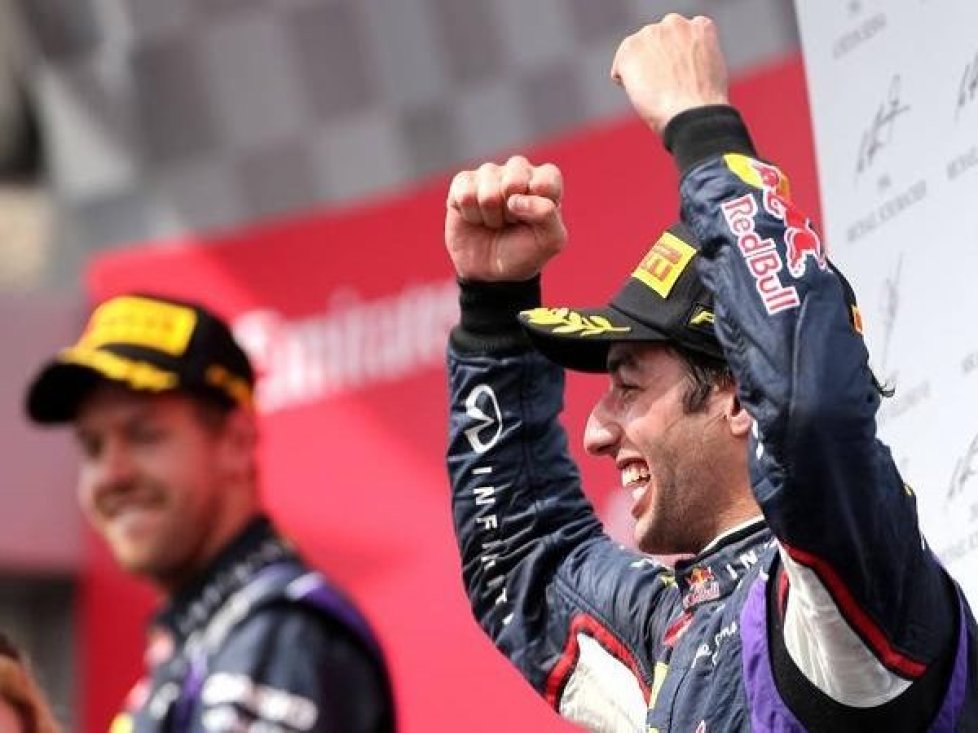Daniel Ricciardo, Sebastian Vettel