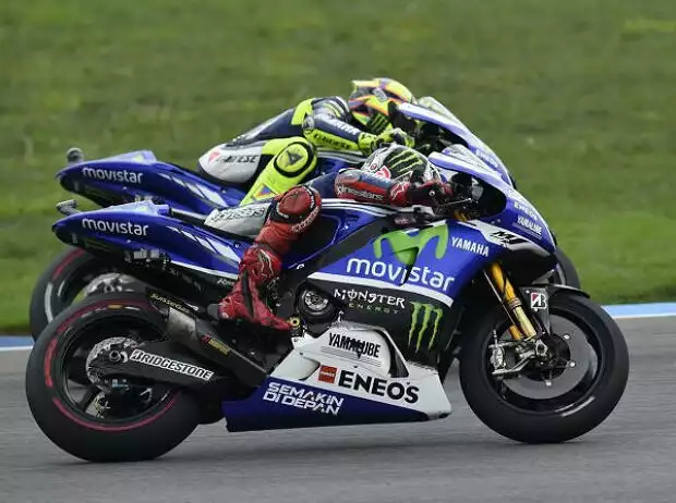 Valentino Rossi, Jorge Lorenzo Titel-Bild zur News: Valentino Rossi, Jorge Lorenzo