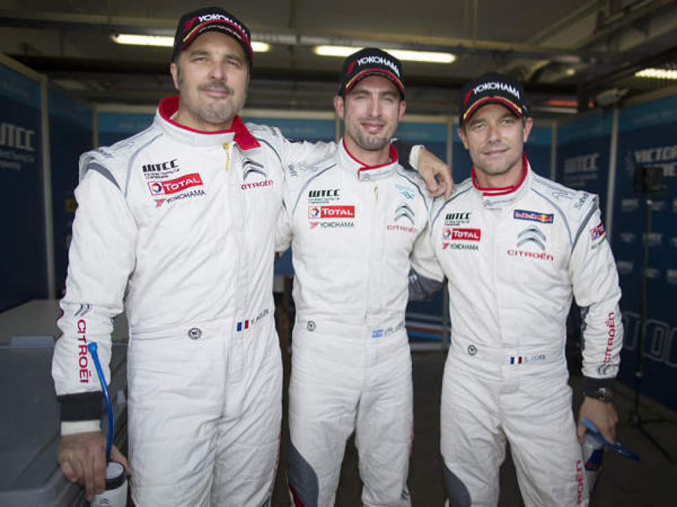 Sebastien Loeb, Jose-Maria Lopez, Yvan Muller