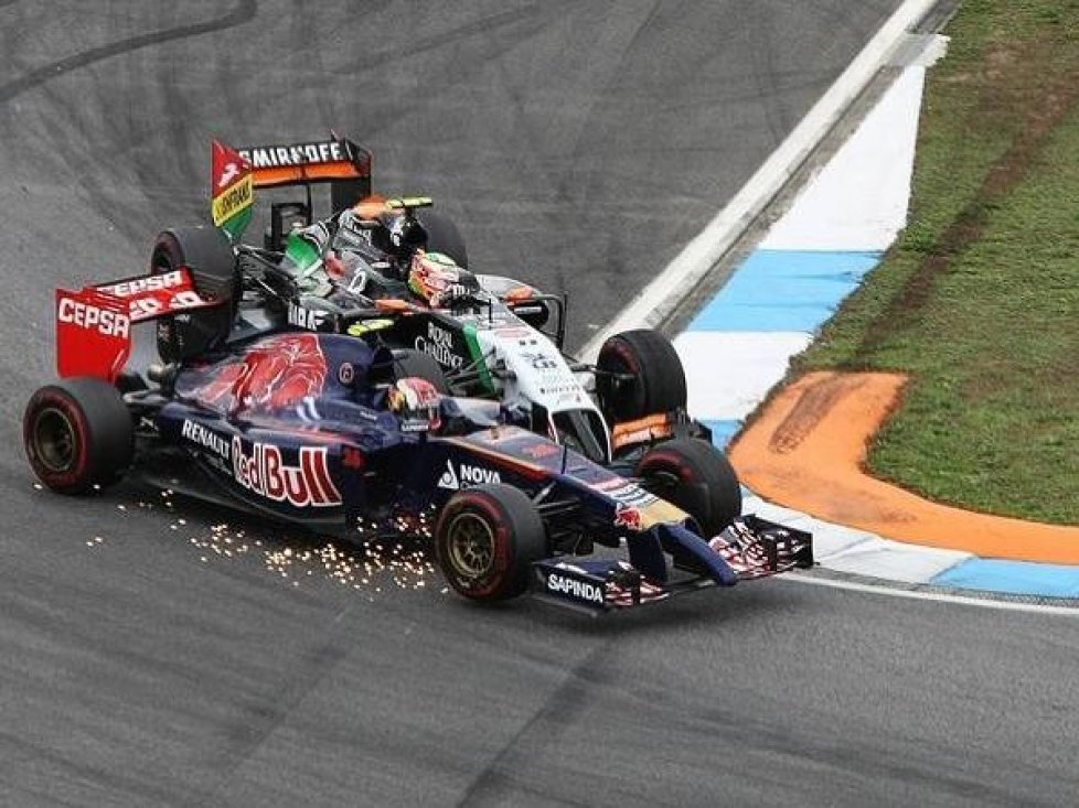 Daniil Kwjat, Sergio Perez