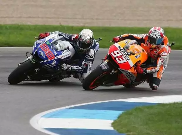 Marc Marquez, Jorge Lorenzo Titel-Bild zur News: Marc Marquez, Jorge Lorenzo