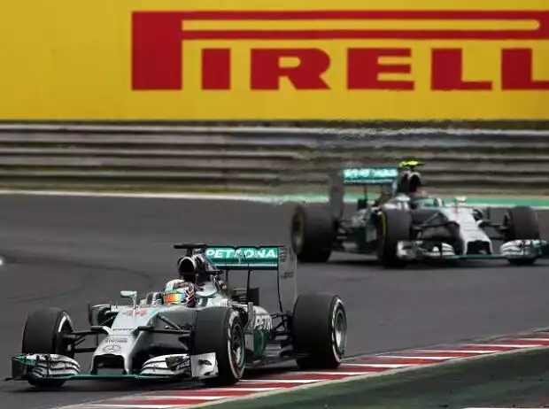Lewis Hamilton, Nico Rosberg Titel-Bild zur News: Lewis Hamilton, Nico Rosberg