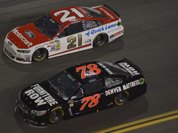 Martin Truex Jun., Trevor Bayne Martin Truex Jun., Trevor Bayne