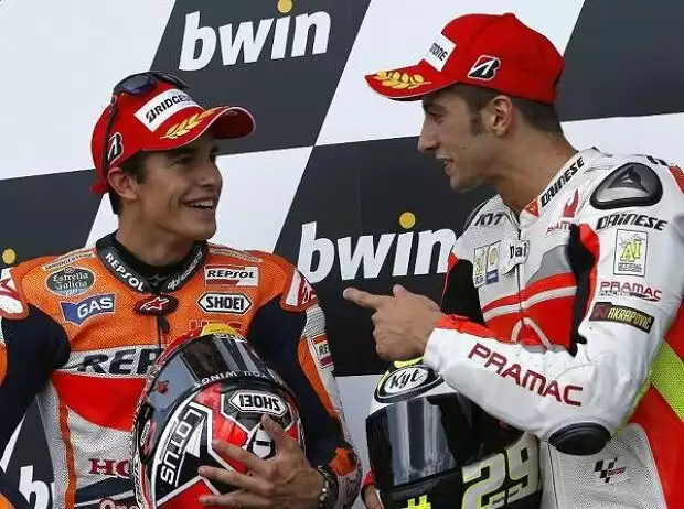 Titel-Bild zur News: Marc Marquez, Andrea Iannone