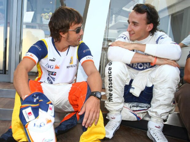 Robert Kubica, Fernando Alonso Robert Kubica, Fernando Alonso