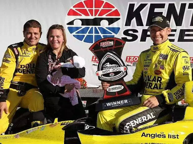 Titel-Bild zur News: Andy O'Gara Sarah Fisher Tochter Ed Carpenter