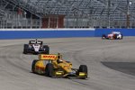 Ryan Hunter-Reay (Andretti), Will Power (Penske) und Justin Wilson (Coyne) 