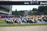 Start des Moto2 Rennens in Brünn