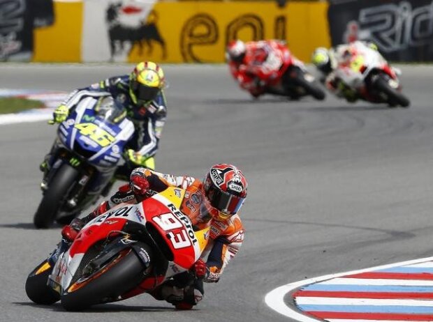 Marc Marquez, Valentino Rossi