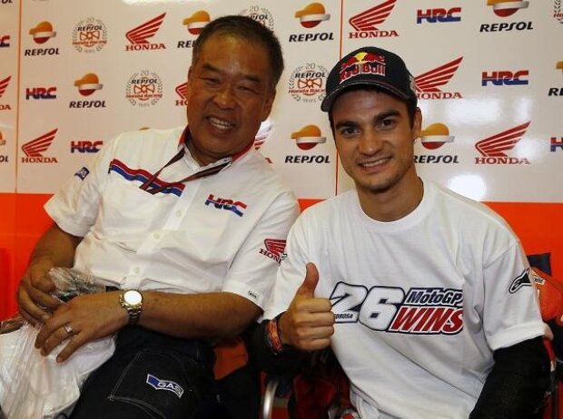 Shuhei Nakamoto und Daniel Pedrosa