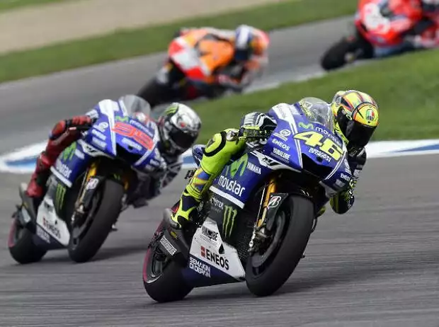 Valentino Rossi, Jorge Lorenzo Titel-Bild zur News: Valentino Rossi, Jorge Lorenzo