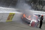 Kyle Larson (Ganassi) fliegt ab